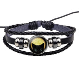 Black Cat Rope Bracelet