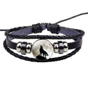 Black Cat Rope Bracelet