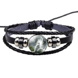 Black Cat Rope Bracelet