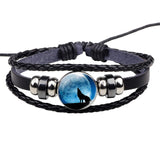 Black Cat Rope Bracelet