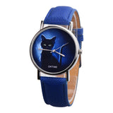 Fashion Lovely Cat Pattern Watch