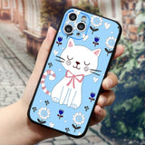3D Relief Lovely Cat Phone Cases