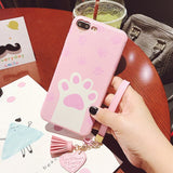 Lovely Cat Silicone Phone Case Cover
